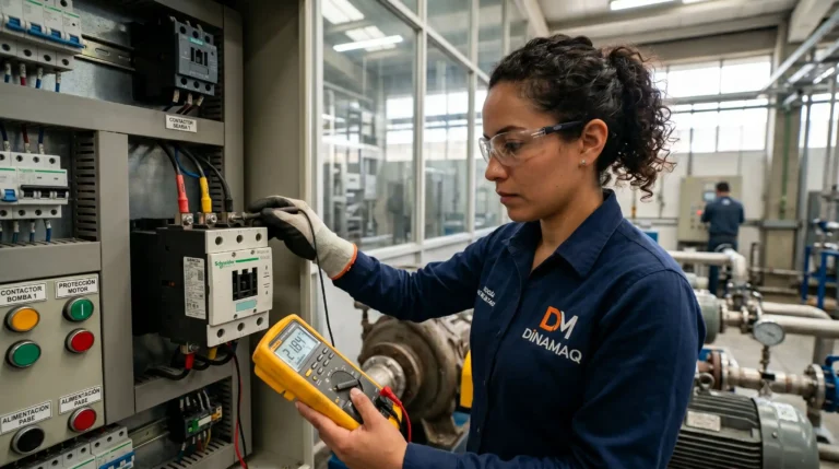 Contactor eléctrico industrial Dinamaq